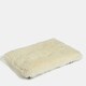 image 4 of OHS Soft Cosy Warm Fluffy Pet Dog Cat Large Cushioned Plump Plush Mat, 80x60cm Cream | L