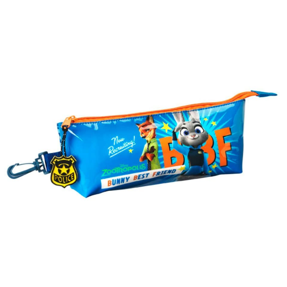 image 1 of Disney Zootropolis Childrens/Kids Official Triangular Pencil Case - Multicoloured - One Size