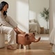 image 4 of Children's Elephant Stool Seat | Brown | 1