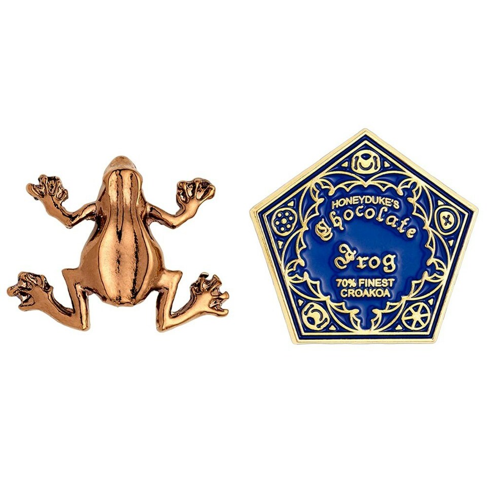 image 1 of Harry Potter Chocolate Frog Bauble - Blue/Gold - One Size