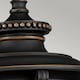 image 3 of Luverne 1 Light Outdoor Ceiling Chain Lantern Rubbed Bronze, E27