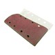 image 4 of Hook/Loop 1/3 Sheet Sanding Sander Sandpaper Pads 50 Pack 120 Grit