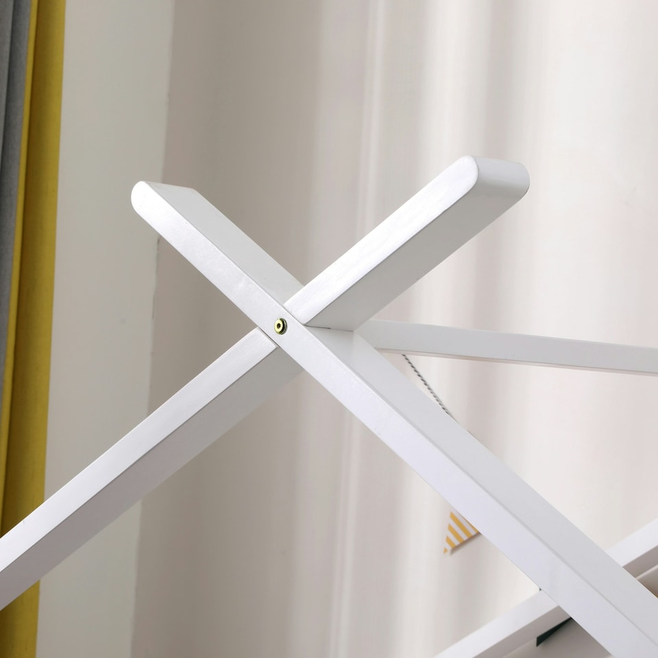 image 1 of Teddy Kids Childrens White Wooden House Treehouse Single Bed Frame (Single) | White | White | Single