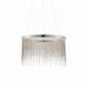 image 1 of Zelma LED 1 Light Pendant Chrome, Silver Chain