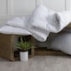 image 3 of Belledorm Hotel Duck Plain Duvet - White - Superking