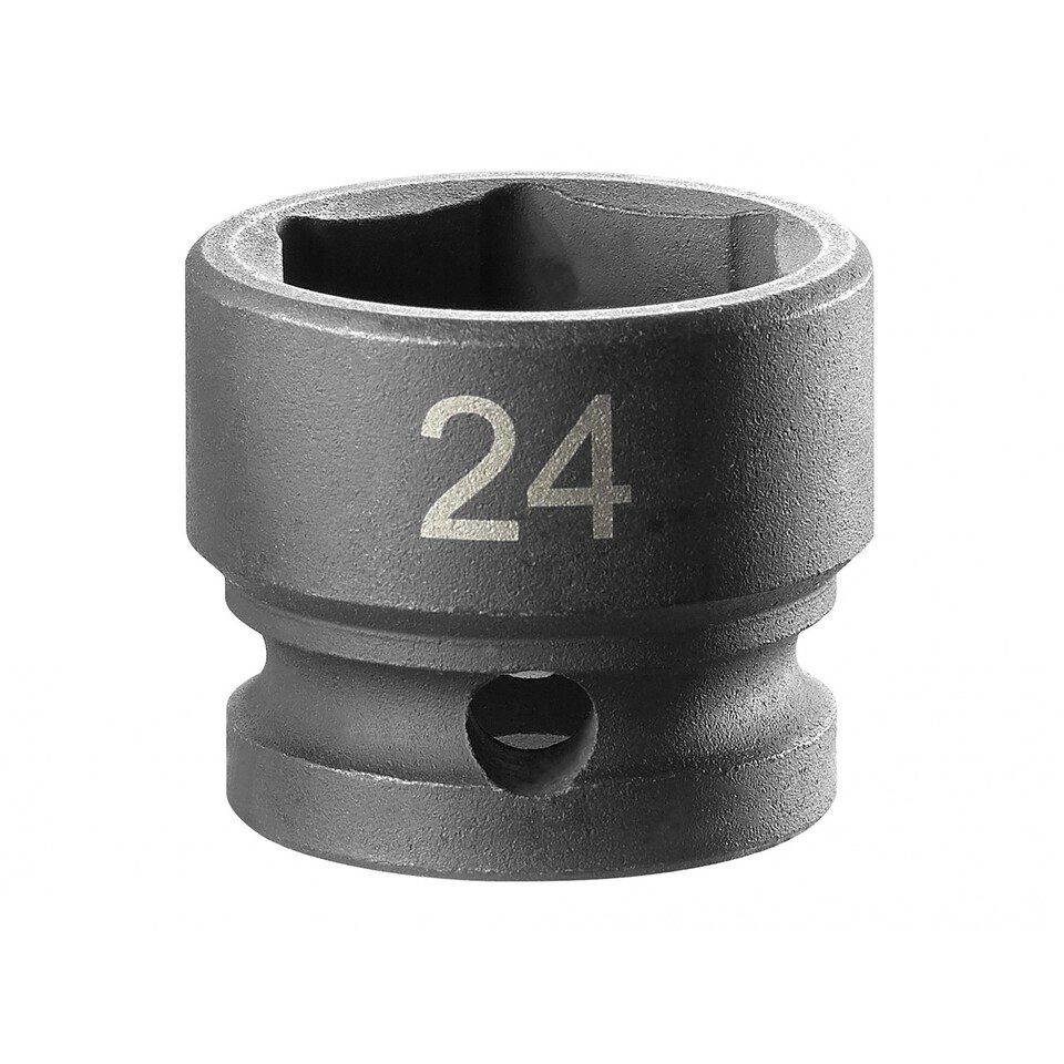 Facom 6-point Stubby Impact Socket | Multi | Multi Colour | 24mm | 1