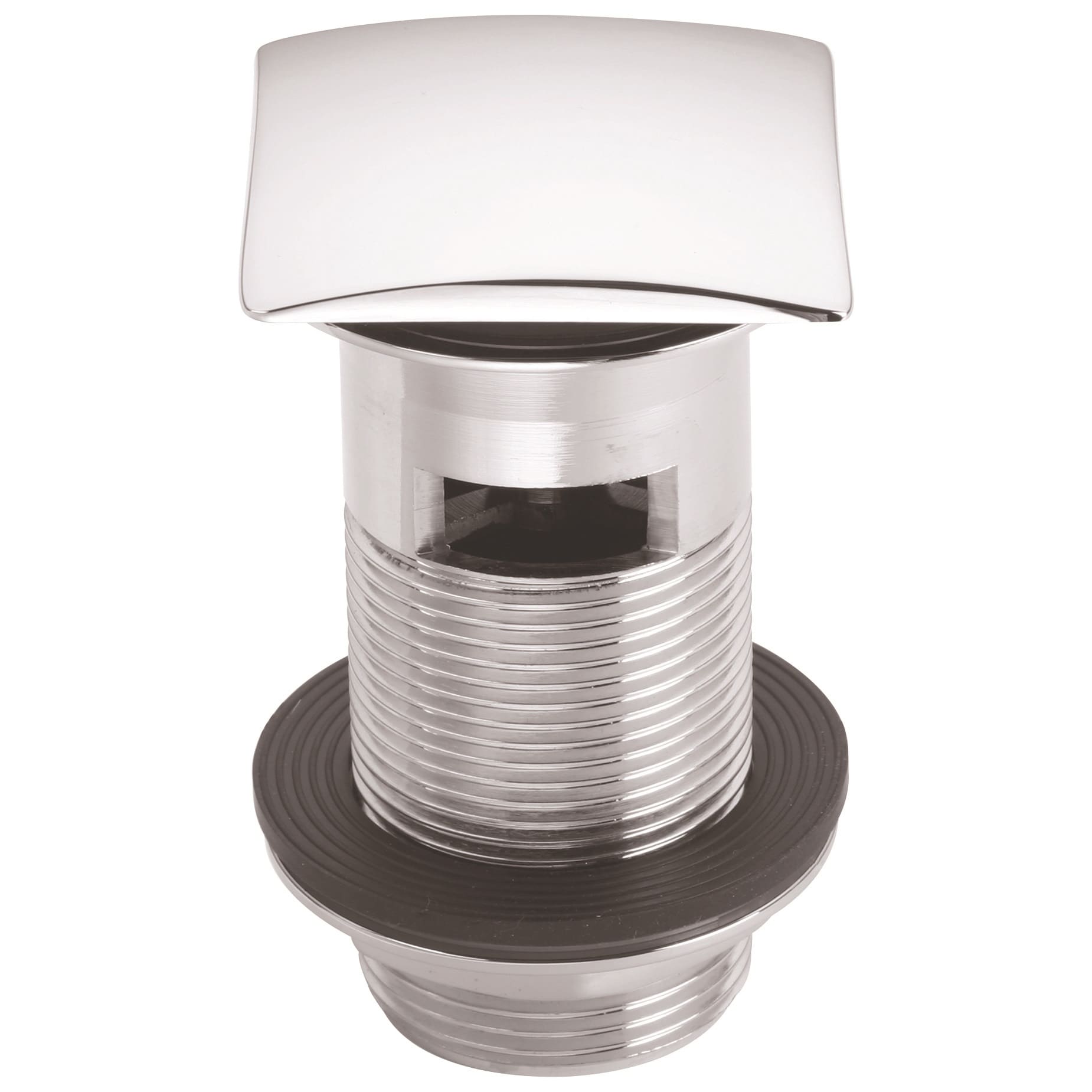 Mcalpine 1.25" Cp Brass Basin Waste With Spring Plug