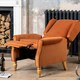 image 3 of Barksdale Recliner Armchair - Orange