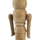 image 3 of Natural Large Nutcracker Decoration - Wood - L12 x W14 x H60 cm - Brown