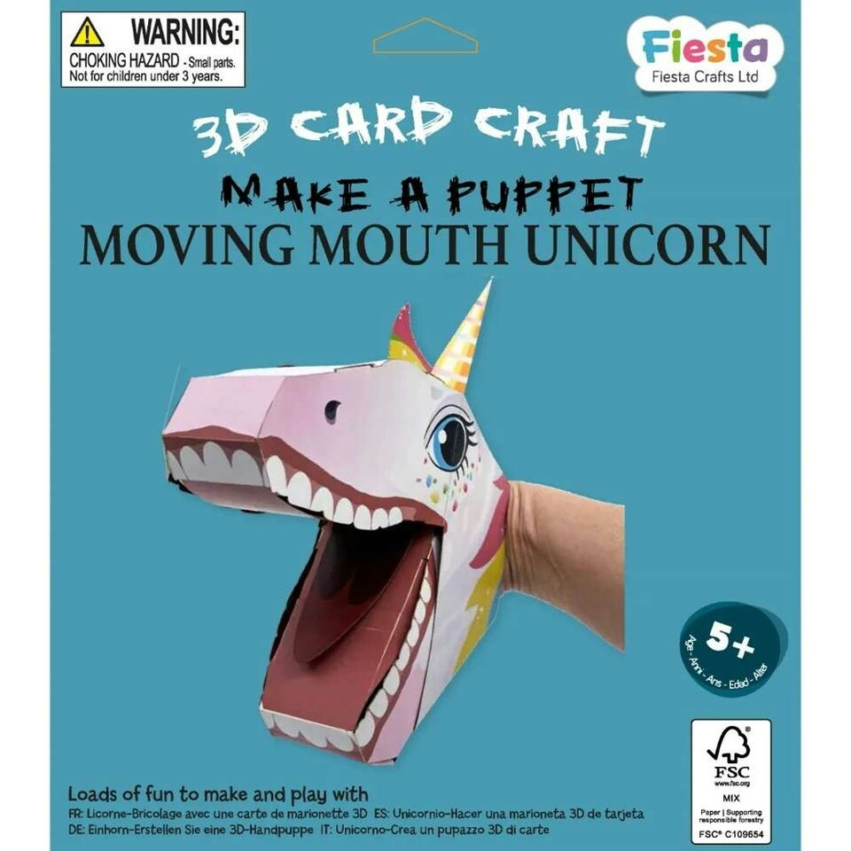 Unicorn Puppet Craft Kit