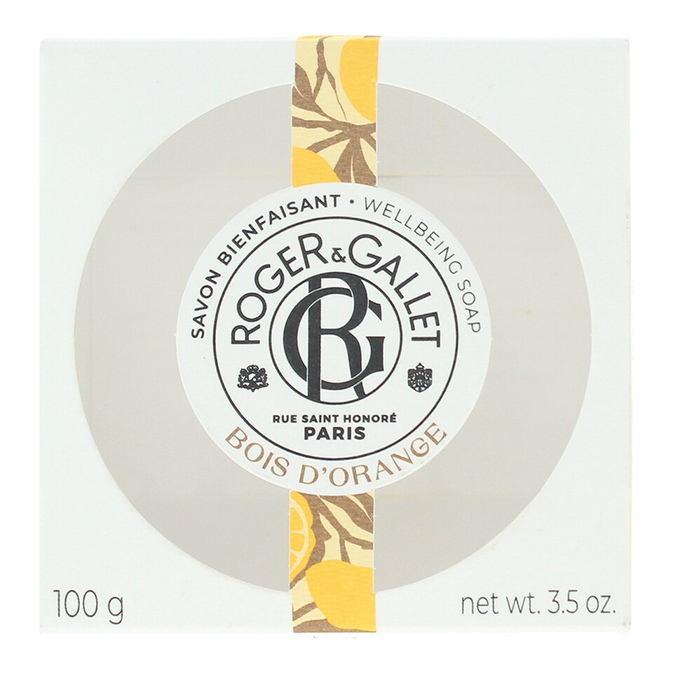 image 1 of Roger & Gallet Bois D'orange Wellbeing Soap 100g