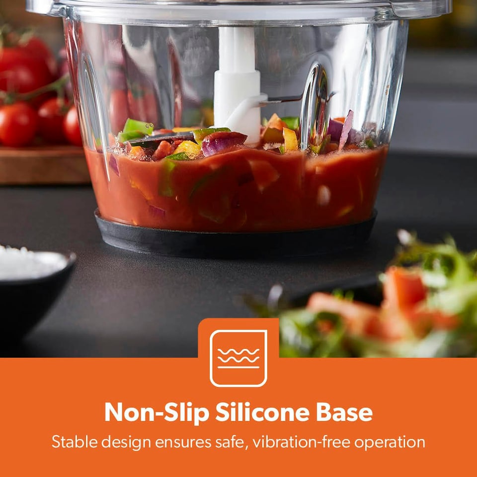 image 1 of GEEPAS 1.2L Mini Food Processor 500W