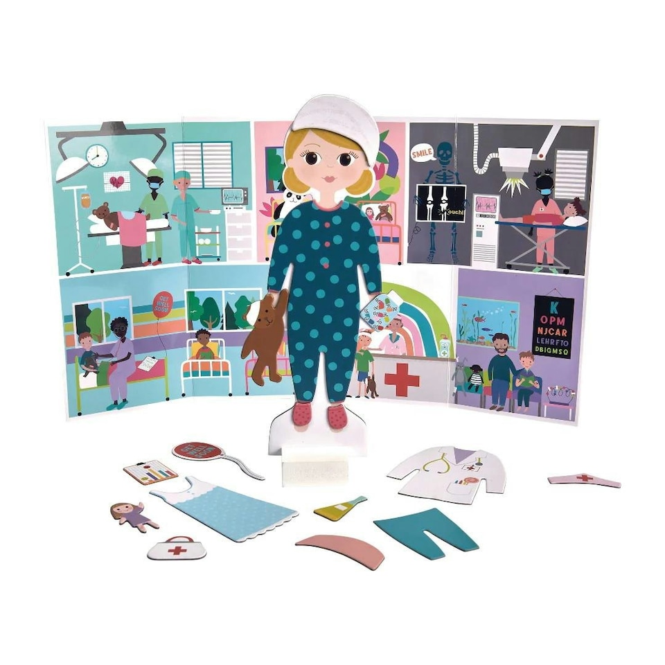 image 1 of Floss & Rock Magnetic Dress Up Doll - Florence