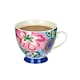 image 8 of KitchenCraft China Bright Floral Footed Mug | Multi | 1
