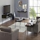 image 5 of Binz Cabinet with  1Door and 1 drawer in White Oak White | White/Oak