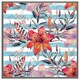 image 1 of Bouquet of watercolour tiger lilies (Picutre Frame) Grey | XS