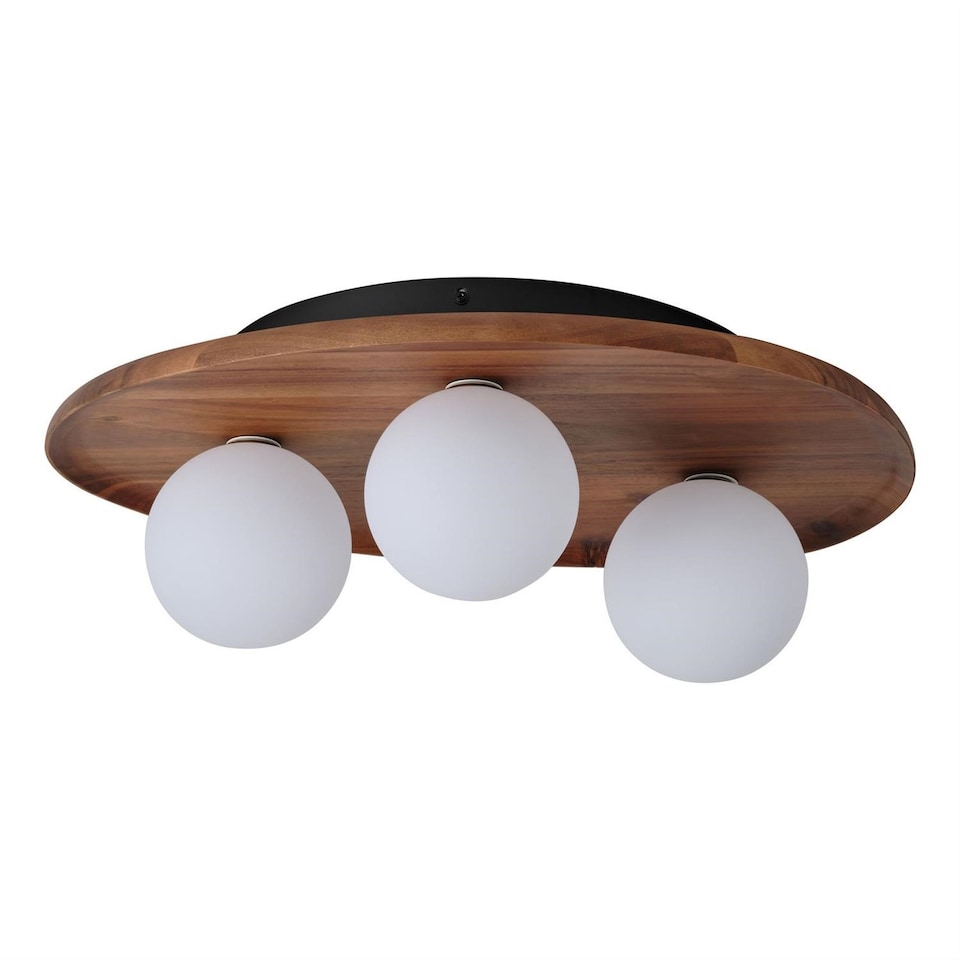 image 1 of Osram Decor Acacia Nest Ceiling Light 3XG9 Brown Max 3x5W LED Modern Indoor