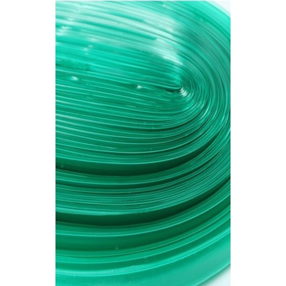 image 1 of 10M Flexible Flat Hose Pipe Garden Sprinkler Soaker Hose Garden Hose Pipe for Lawn Agricultural Irrigation System Backyard Plants Green