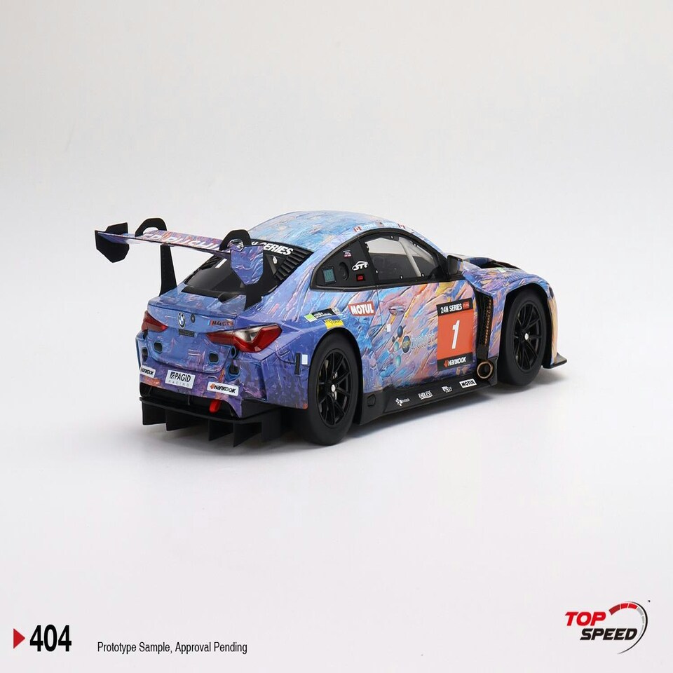 image 1 of BMW M4 GT3 #1 ST Racing 2022 12Hr Mugello Winner 1:18 Scale TSM TS0404