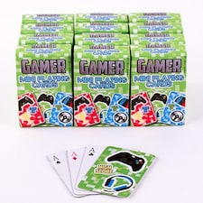 Gamer Mini Playing Cards - 12 Packs