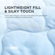 image 5 of Homescapes Luxury Cooling Blanket, Summer Coverless Duvet, Double