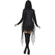 image 4 of Fever Womens/Ladies Grim Reaper Halloween Hooded Costume Dress - Black - S S