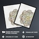 image 2 of Vintage Design For Plate Bowl Vintage Framed Wall Art Print Noritake 12x16"