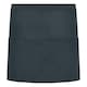 image 1 of Brand Lab Unisex Adult Organic Front Pocket Short Apron - Charcoal - One Size