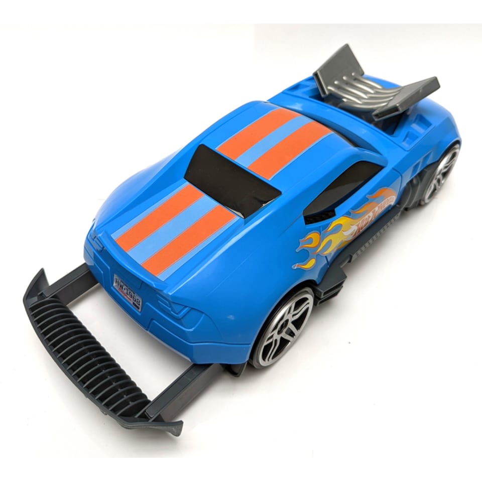 image 1 of Hot Wheels HWCC15 2-in-1 Race N Haul Car Case with Retractable Handle