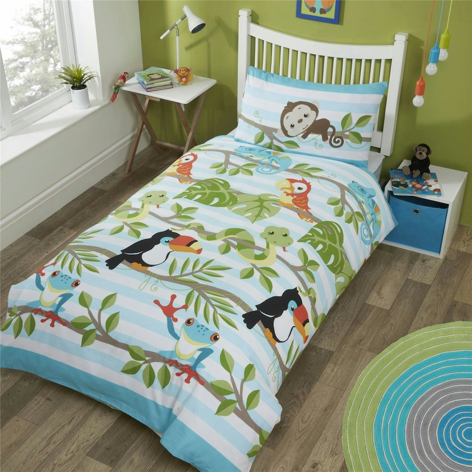 Rainforest Duvet Cover Set - Single