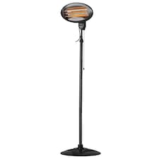 Daewoo 2000W Electric Patio Heater with Adjustable Pole