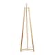 image 3 of ValueLights Lottie Oak Wooden Free Standing Tripod Floor Lamp Base