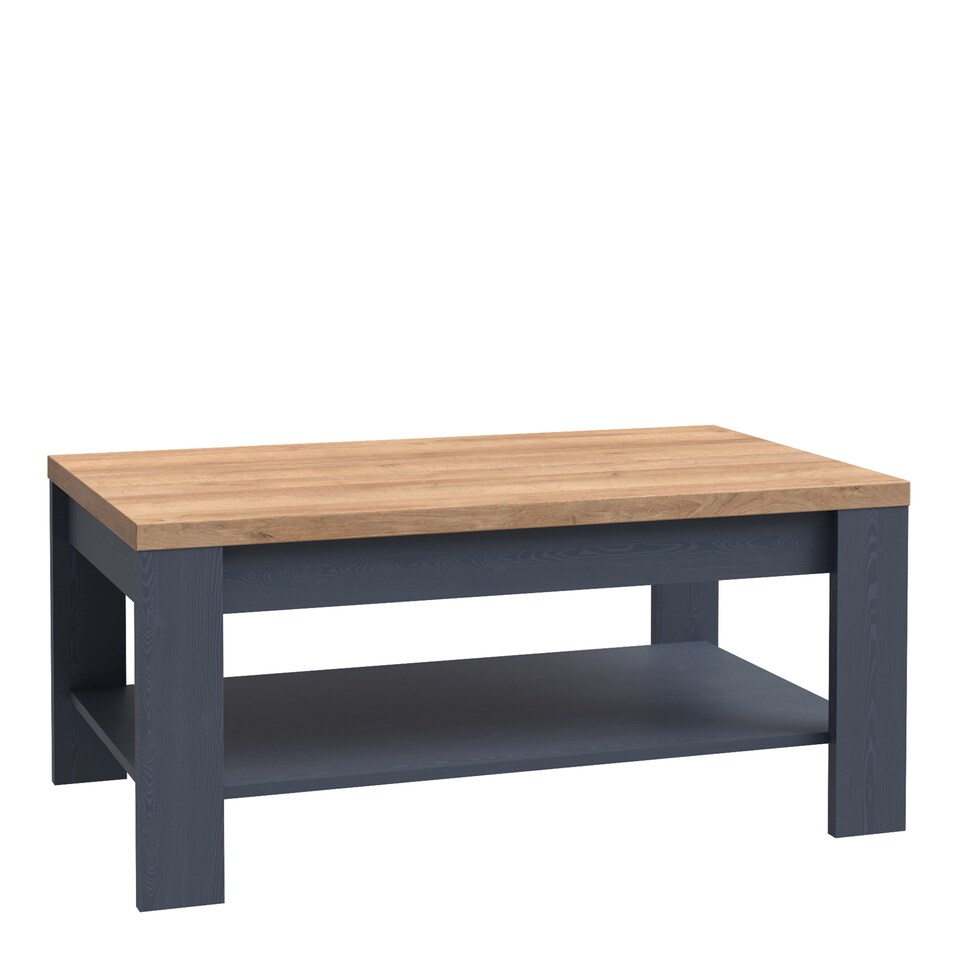 image 1 of Bohol Coffee Table in Riviera Oak/Navy