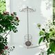 image 2 of Coat/Umbrella Hold Stand - Distressed Metal - L56 x W56 x H172 cm - Cream