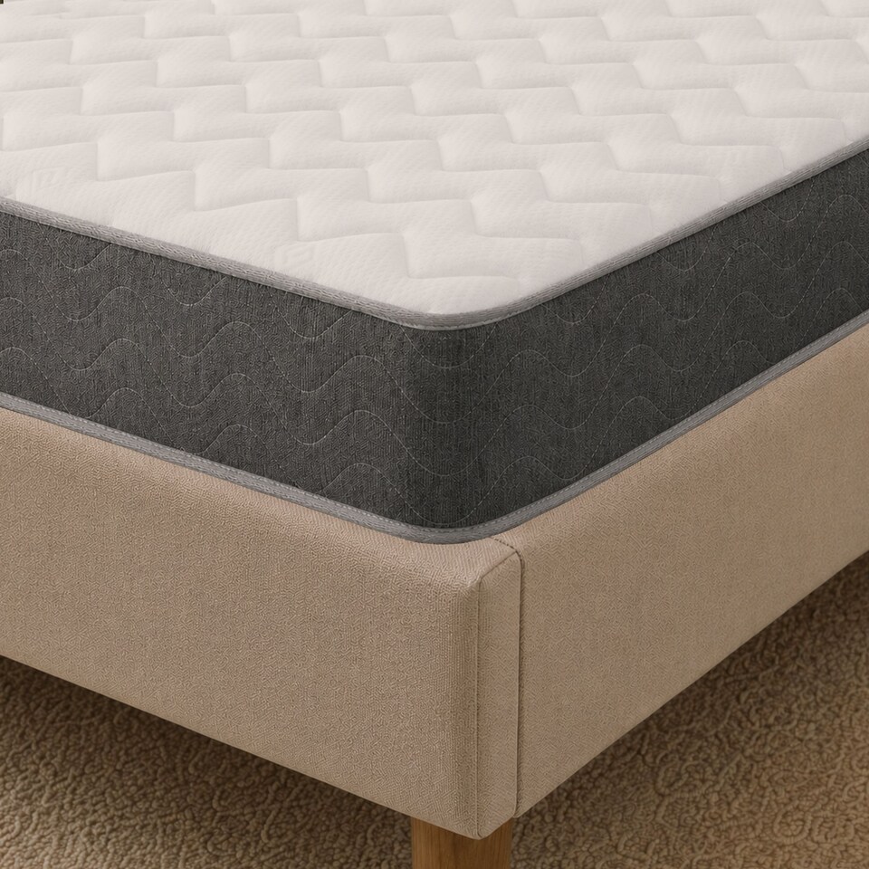 image 1 of 18cm WaveFlex Hybrid Memory Foam Spring Mattress CoolTouch Cover