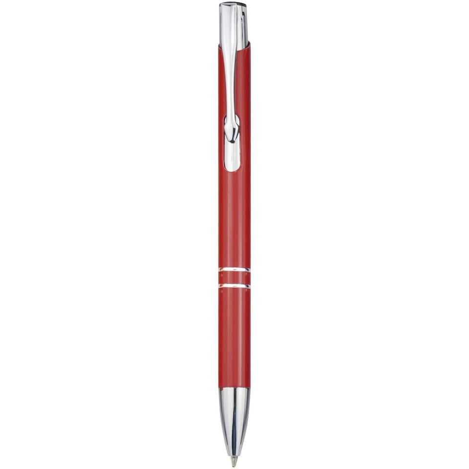 Bullet Moneta Aluminium Ballpoint Pen - Red - One Size
