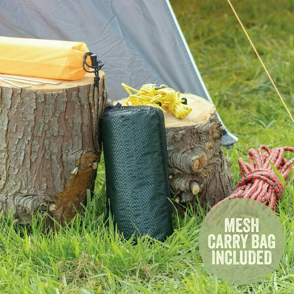 image 1 of Milestone Camping 12010 Multipurpose 1.9M x 3M Tarpaulin Ground Sheet