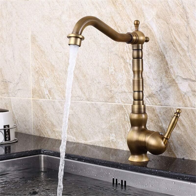 Kitchen faucets, white waterfall sink faucets, deck mount bathroom sink mixer taps, single lever sink faucets, hot and cold water