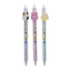 Squishmallows Erasable Gel Pens - Set of 3