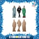 image 2 of B Eilish Shelf Table Top Cardboard Cutouts - Pack of 3