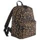 image 2 of Bagbase Leopard Print Mini Backpack | Black | Black/Brown | One Size | 1