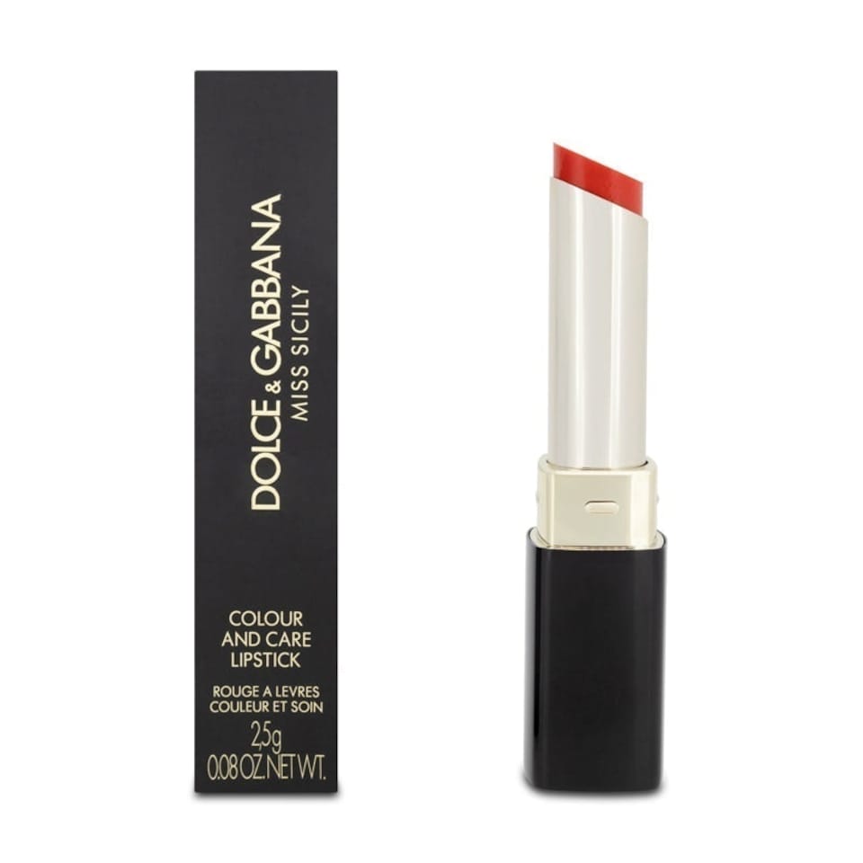 image 1 of Dolce & Gabbana Miss Sicily Mauve Pink Lipstick 500 Filomena Pink