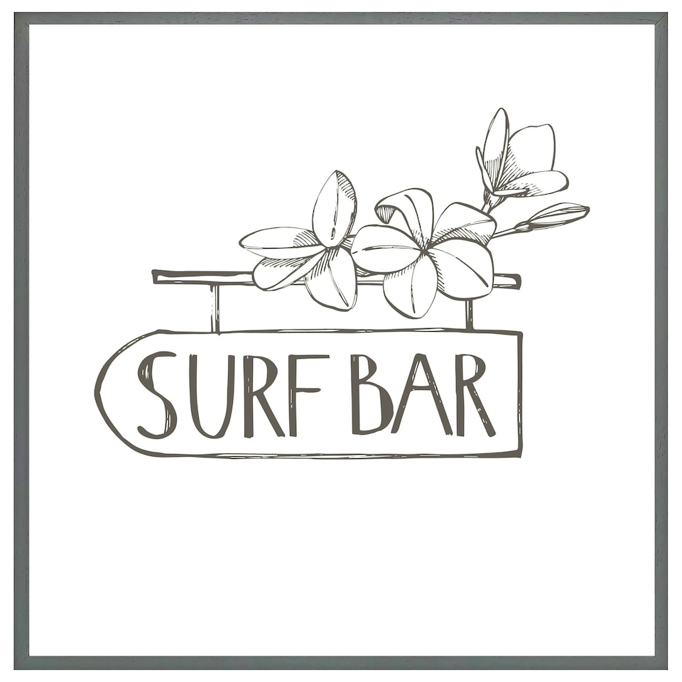 image 1 of Surf bar (Picture Frame) Black | L