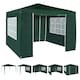 image 1 of MCC Direct 3x3 Event Gazebo Green with Sides | Green | Green