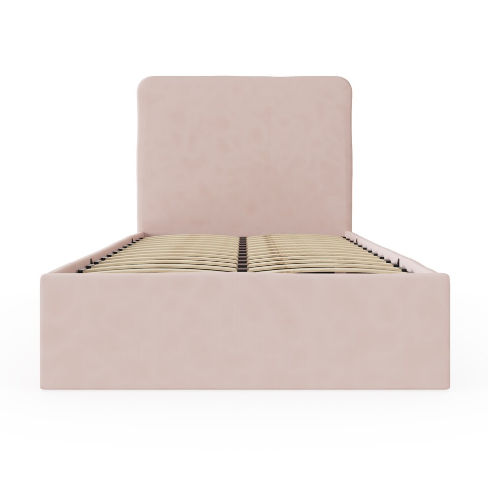 image 1 of Chiswick Ottoman Bed Single Soft Pink | Pink | Soft Pink