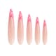 image 2 of Invogue Raspberry Ripple Almond Nails - Pack of 24