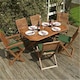 image 1 of 6 Seater Deluxe Plumley Garden Furniture Set (7ft x 5ft)