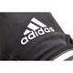 image 7 of Adidas Half-Finger Weightlifting Gloves — Padded Palm & Integrated Wrist Strap, XL | Black | Green | XL