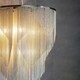 image 4 of Loire Pendant Bright Nickel Plate & Silver Effect Chain 6 Light Dimmable IP20 - E14