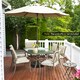 image 3 of COSTWAY 50 cm Round Umbrella Base Stand Patio Umbrella Holder